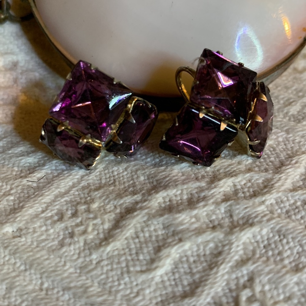 Vintage Sterling Silver Earrings